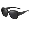 Gafas de Sol Polarizadas para Miopía para Mujeres y Hombres, Gafas de Sol de Montura Grande para Conducir, Protección UV, Se Pueden Personalizar con Graduación, Elegantes y Ligeras
