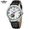 Reloj suizo T-winner winner moda masculina temperamento casual hueco automático mecánico