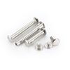 [4mm-125mm] 304 Eu-em forma de ledger haste de prego diâmetro 5 superfície lavada branco amostra cartão álbum de imagem par de bloqueio rebite feminino