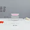 300ml500ml68 Dentes Animal Plástico Hospitalar Frasco para Esfoliação Loção Corporal Frasco para Máscara Capilar em T Frasco para Creme Esfoliante