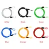 Cable de Acero de 49 Hilos Recubierto de Goma, Cable de Acero Recubierto de Plástico para Cubiertas de Automóviles y Equipaje, Cuerda de Seguridad Antirrobo Transfronteriza con Hebilla de Bloqueo