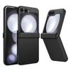 Para Capa de Celular Samsung Z Flip6 Cobertura Total Dobradiça Transparente TPU PC Tela Dobrável Resistente a Quedas Capa Protetora Flip5
