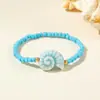 Pulseira Colorida de Contas Estilo Boêmio Transfronteiriça Europeia e Americana Estilo Oceano de Verão Pulseira Dopamina Pulseira para Mulheres