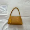 Estilo Coreano Ins Diseño de Nicho Bolso de Axila Simple Color Sólido Bolso de Hombro Chic Moderno Bolso de Mano para el Trabajo y el Viaje de Negocios Tendencia