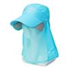 Gorra de béisbol de verano para mujer, protección solar para el cuello, chal, gorra con visera ajustable para hombre, sombrero para el sol transpirable de red, transfronterizo