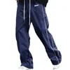 Calças novas de outono masculinas, tamanho europeu, trançadas, marca de moda de rua europeia e americana, calças casuais retrô, masculinas, transfronteiriças