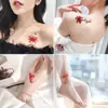 Em estoque Atacado Adesivo de Tatuagem Flor Bi'an Durável Manzhu Sa Hua Celebridade da Internet Simulação Sexy Cobertura de Cicatriz na Clavícula Adesivo de Tatuagem