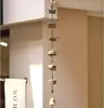 Bule Criativo com Sino de Chuva e Xícara com Decoração de Sino Pendurado para Exterior, Pátina