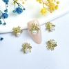 Jóias de unhas quentes transfronteiriças Liga Vintage Cartoon Full Diamond Little Bee Oil Drop Handmade DIY Nail Decorations