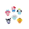 Sanrio Série Corpo Acessórios de Resina Acessórios de Gel Creme Presilha de Cabelo DIY Resina Pequenos Acessórios