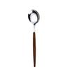 Cuchillo, Tenedor y Cuchara de Acero Inoxidable con Mango de Madera Personalizado, Juego de Cubiertos de Acero Inoxidable, Cuchillo y Tenedor para Steak con Mango de Imitación Madera, Cubiertos Occidentales
