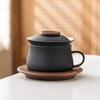 Fabricante Separador de Chá e Água Caneca de Chá Caneca de Água para Escritório Caneca Integrada de Cerâmica para Chá e Café Caixa de Presente Caneca de Café