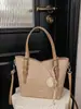 Bolso de Mujer de Gran Capacidad Nuevo 2025, Vintage Lindo Otoño/Invierno, Popular Este Año, Bolso de Compras de un Solo Hombro, Bolso Tote para Viajes Diarios