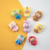 Nuevo Llavero Colgante de Personaje de Dibujos Animados Labubu, Decoración para Mochila Femenina, Accesorio para Funda de Teléfono, Adorno para Pasador