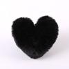 Pelota de Peluche Corazón de Melocotón Creativa Material Hecho a Mano para Bricolaje Pelota de Peluche de Imitación Bolsa para Llaves Accesorios de Joyería Colgante de Peluche con Forma de Corazón