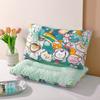 Venta Flash Almohada Doudou Terciopelo Burbuja Dibujos Animados Núcleo de Almohada Infantil Algodón Siesta Guardería Almohada para Cuello Ab Almohada de Confort Doble Cara