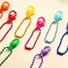 Cierre de Langosta de Plástico Colorido con Cadena de Cuentas Pintadas Accesorios para Joyería DIY Materiales para Colgantes de Arte con Cuentas Hechos a Mano Juguete de Dibujos Animados