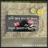 Placa de Matrícula Marco de Fotos Pintura Lata de Hojalata Aluminio Empaque Metálico Comercio Exterior Imán para Refrigerador Fabricante Llavero Personalizado