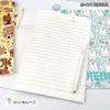 Coleção de cadernos B5 grampeados, páginas pautadas com desenhos fofos grampeados, diário de estudante, caderno planejador