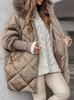 Nuevos Productos 2024 Comercio Exterior Transfronterizo Europeo y Americano Amazon Ropa de Mujer Venta Caliente Elegante Chaqueta Cardigan con Capucha de Invierno Venta al por Mayor