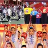 Máscara de Pintura Facial de Ópera de Pequim Completa para Jardim de Infância Crianças Adultos Estilo Chinês Drama Ópera de Sichuan Adereços de Performance de Ópera