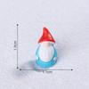 Cross-border nova micro paisagem natal velho anão boneco de neve quarto diy decorações acessórios mini ornamentos