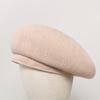 Gorro de algodón para circunferencia de cabeza grande 56-60 cm de circunferencia de cabeza se puede usar gorro de boina de adulto de verano sombrero de mujer transpirable sombrero azul claro
