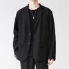 Ropa para Hombre Muqiu Yupi Guapo Holgado Estilo Universitario Chaqueta de Traje Casual para Hombre dk Uniforme Moda Coreana Traje