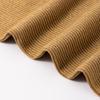 Tecido de poliéster e algodão dourado direto da fábrica, tecido de malha jacquard duplo, micro elástico, tecido de agulha grossa
