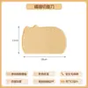 Tapete de silicone para sovar, tapete de massa doméstico espessado de grau alimentício, antiderrapante, tábua de corte extra grande para cozinha para assar
