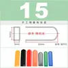 Manípulo de Ferramenta Tipo Plano Manípulo de Válvula de Esfera Manga Protetora PVC Plástico Macio Revestimento de Borracha Ferramenta de Ferragem Chave de Boca Manga de Borracha