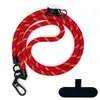 Cuerda de 10 mm de grosor, cordón para funda de teléfono móvil, espaciador, cuerda ajustable para colgar el teléfono móvil, cuerda para correa de cámara, parche para colgar el cuello