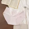 Roupa Íntima de Algodão Puro Doce e Fofa para Mulheres, Cintura Média, Tamanho Grande, Calcinhas para Meninas, Forro Antibacteriano, Shorts para Meninas que Cobrem o Quadril Venda por Atacado