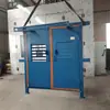 Amortecedor de ar sem pressão para ventilação subterrânea, vedação bidirecional, abertura e fechamento simultâneos em direções opostas, feito de aço Q235, operação manual para uso em mineração