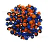 100 Piezas Clips para Guardabarros de Coche, Clips de Fijación para Paneles de Moldura de Puerta, Azul 50 Piezas, Naranja 50 Piezas, con Almohadillas