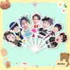 Zhang Jingxuan e Guan Zhibin 30% de desconto Leques Dobráveis Produtos de Apoio para Shows Estilo Igual do Tiktok
