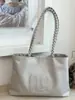 Bolsa Tote de Color Sólido de Gran Capacidad para Mujer, Nuevo Bolso de Hombro Casual para Viajes de Trabajo Otoño Temprano 2026, Bolso de Axila Moderno y Elegante