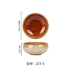 A5 Melamina Imitação Porcelana Louça Tigela para Macarrão Criativa Cerâmica Duas Cores Tigela Prato Copo Conjunto de Colheres Mesa Peça Quatro Lojinha de Panela Quente Comercial