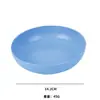 Plato redondo de paja de trigo transfronterizo para snacks caseros, dulces, frutas, plato de mesa creativo para hueso, plato de basura, venta al por mayor
