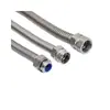 Fabricante de conector roscado para manguera flexible de metal 304 conector de caja tipo extremo DPJ conector de manguera flexible recubierto de acero inoxidable engrosado
