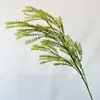 Novas plantas verdes artificiais, folhagens artificiais para casamentos e decoração de casa, plantas verdes falsas para hotéis e salas de transmissão ao vivo, materiais florais para atacado