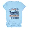 Por favor, seja paciente. Amazon Ebay Site Independente Moda Casual Elegante Camiseta Feminina Gola Redonda Manga Curta Comércio Exterior