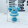 Cartoon Little Crab Keychain Pingente Estéreo Boneca Bonito Lagostim Chaveiro Pingente Boneca Chave Caixa Cega
