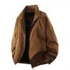 Chaqueta Retro Americana de Cuello Alto Nueva Especial Primavera Otoño para Hombre, Holgada, Hombros Caídos, Cortavientos, Abrigo Casual Versátil