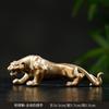 Figurillas de Leopardo de las Dinastías Tang y Song Adornos de Cerámica para Oficina, Sala de Estar, Mueble de TV, Escritorio y Decoraciones de Coche