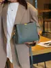 Wowow 2026 Nuevo Bolso Cruzado Versátil de Hombro Único Bolso de Piel de Vaca para Mujer para el Trabajo Piel Genuina Bolso Cubo de Gran Capacidad
