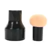Bola de Molienda Redonda Esponja de Aire para Maquillaje Bola de Maquillaje Doble Uso Seco y Húmedo Sin Polvo Mango Portátil Huevo de Maquillaje
