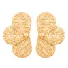 Pendientes Plegables Metálicos Brillantes de Diseño de Moda Transfronterizo Europeo y Americano, Pendientes, Accesorios para Orejas para Mujer, Estilo Retro, Pendientes de Lujo Ligero