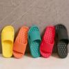 Antideslizantes Popular en Internet Fondo Suave Hogar Silenciosas Frescas Zapatillas de Casa para Hombre para Interior Dormitorio Verano para Pareja Baño