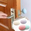 Almohadilla anticolisión de pared trasera de puerta de silicona, manija de puerta autoadhesiva de seguridad superior, almohadilla anticolisión de cerradura de puerta de partículas de silicona anticolisión silenciosa